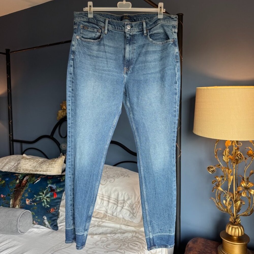 Polo Ralph Lauren Tompkins Mid Rise Skinny Jeans